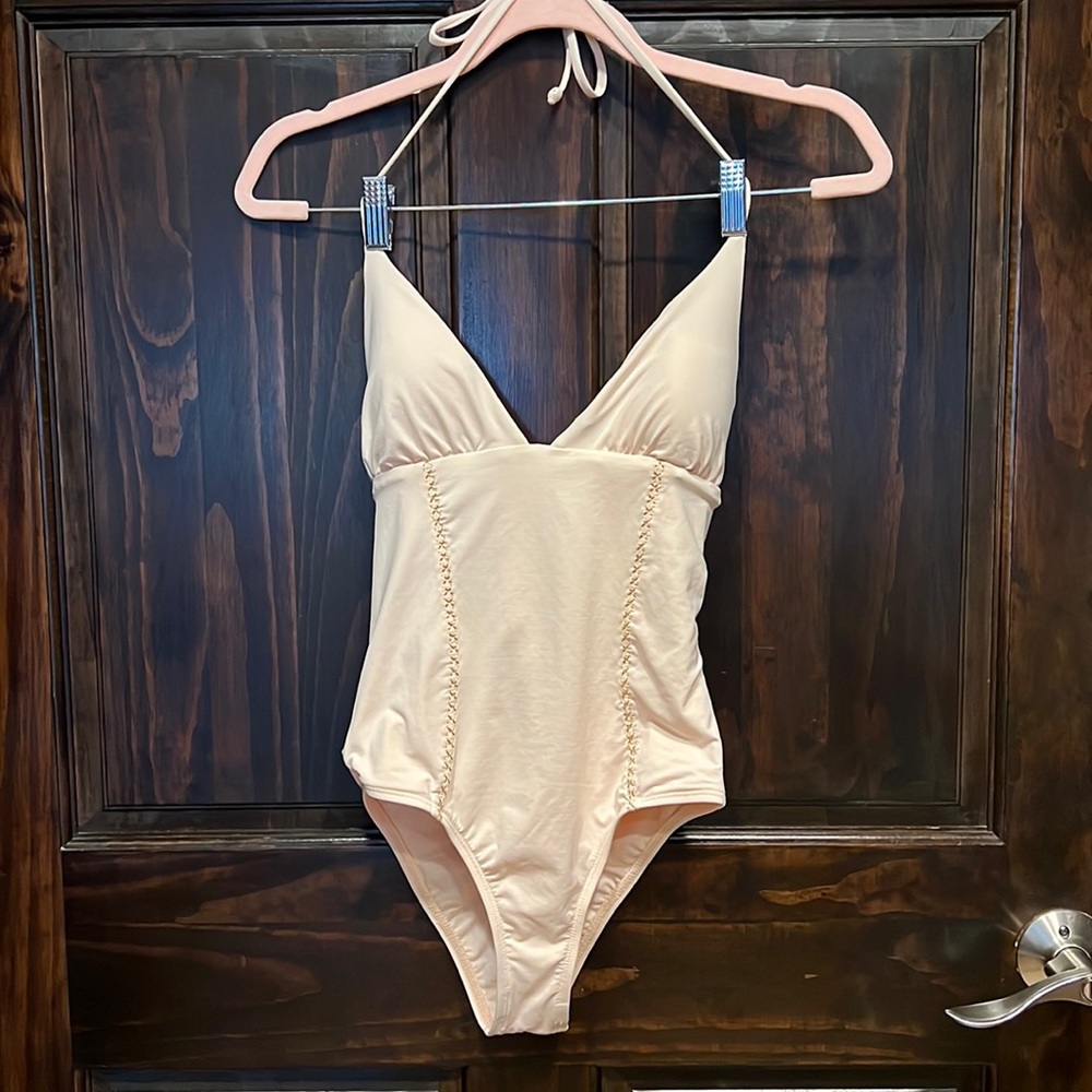 L*Space Peach One Piece Swimsuit Bathing Suit